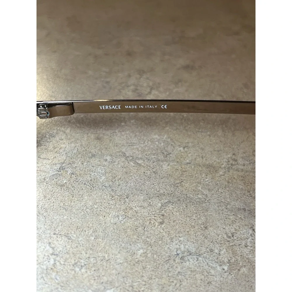 Versace Italy Mod. 1041 1013 49-17-135 Coffee Brown Eyeglasses Frame